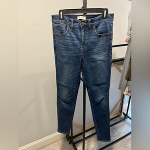 Madewell Women's Dark Blue Skinny Jeans